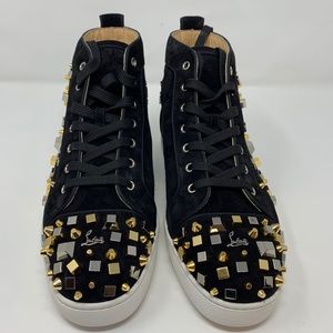 Christian Louboutin Mens Louis Cub Spike sneaker.